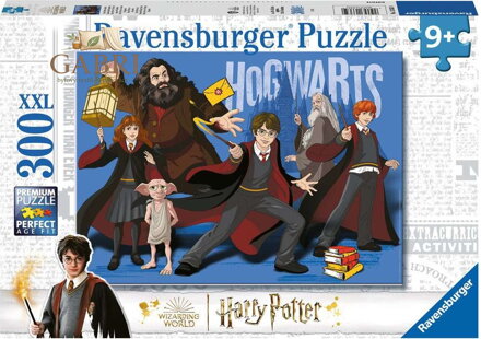 RAVENSBURGER Puzzle Harry Potter a kouzelníci XXL 300 dílků
