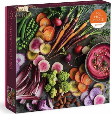 GALISON Čtvercové puzzle Zahradní tabule 500 dílků