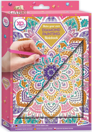 GRAFIX Diamantové malování Blok A5 Mandala