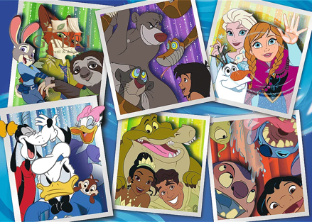 TREFL Puzzle Disney 100 let: Postavičky Disney 200 dílků