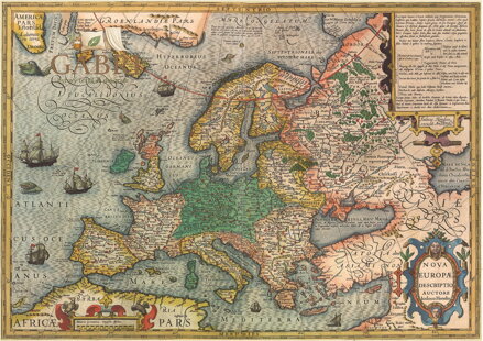 EDUCA Puzzle Mapa Evropy 1000 dílků