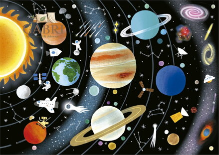 EDUCA Puzzle Sluneční soustava 150 dílků