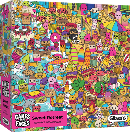 GIBSONS Puzzle Sladká dovolená 1000 dílků