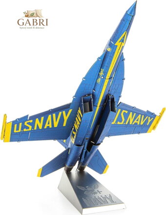 METAL EARTH 3D puzzle F,A-18 Super Hornet - Blue Angels (ICONX)