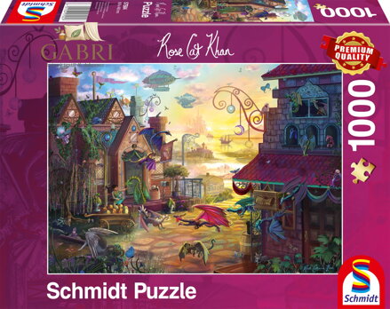 SCHMIDT Puzzle Dračí pošta 1000 dílků