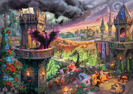 SCHMIDT Puzzle Zloba, královna černé magie 1000 dílků