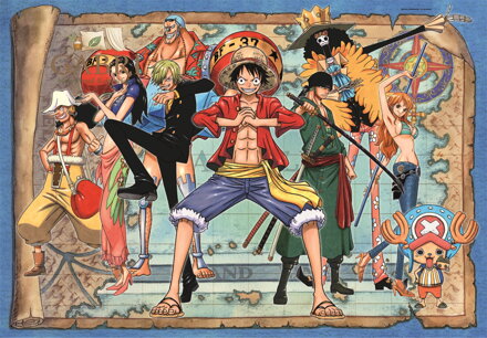 CLEMENTONI Puzzle Anime Collection: One Piece 500 dílků