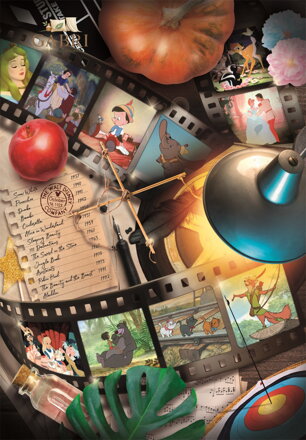 CLEMENTONI Puzzle Disney 100 let: Filmová klasika 1000 dílků
