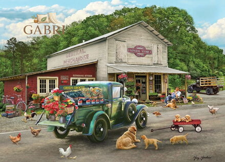 COBBLE HILL Puzzle Obchod 1000 dílků