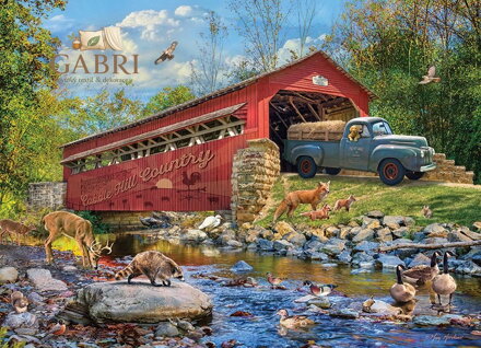 Puzzle Vítejte v zemi Cobble Hill 1000 dílků