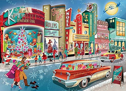 COBBLE HILL Puzzle Vintage ulice 1000 dílků