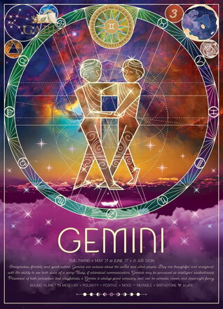 COBBLE HILL Puzzle Blíženci 500 dílků