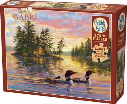 COBBLE HILL Puzzle Klidný večer XL 275 dílků