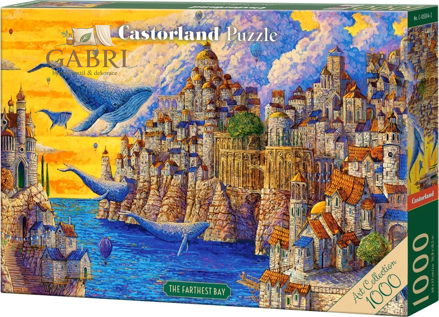 CASTORLAND Puzzle Art Collection: Nejvzdálenější zátoka 1000 dílků