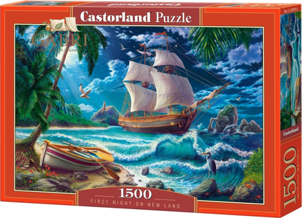 CASTORLAND Puzzle První noc na novém území 1500 dílků