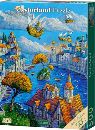 CASTORLAND Puzzle Art Collection: Přístav 500 dílků