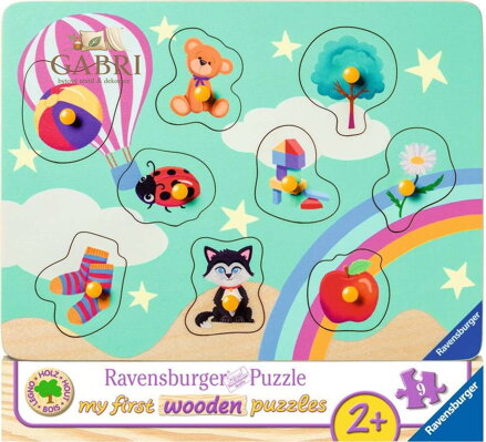 RAVENSBURGER Dřevěná vkládačka Moje první věci