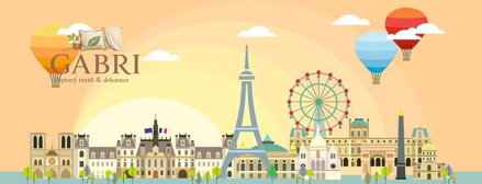 RAVENSBURGER Panoramatické puzzle Den v Paříži 1000 dílků