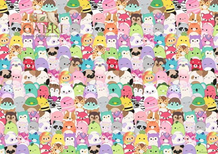 RAVENSBURGER Puzzle Squishmallows 1000 dílků