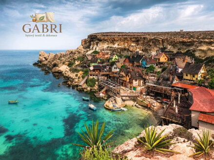 RAVENSBURGER Puzzle Vesnička Popeye, Malta 1500 dílků