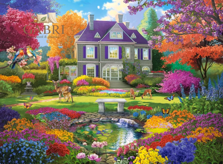 CASTORLAND Puzzle Zahrada snů 3000 dílků