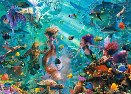 RAVENSBURGER Puzzle Podmořské království 9000 dílků