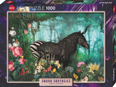 HEYE Puzzle Fauna Fantasies: Equpidae 1000 dílků