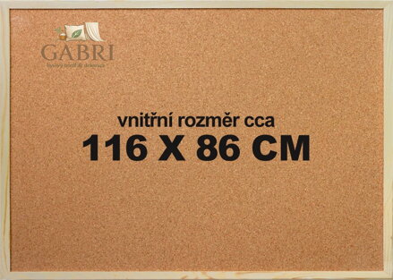 Korková podložka pod puzzle Victoria 116x86cm