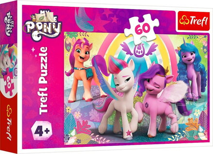 TREFL Puzzle My Little Pony: Ve světě přátelství 60 dílků