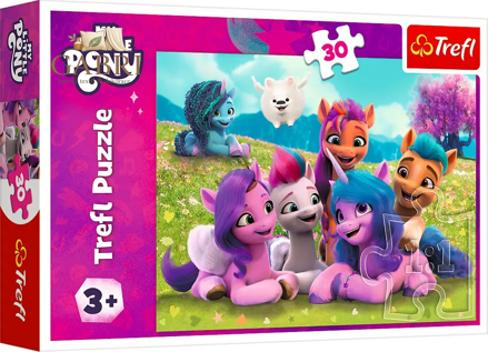 TREFL Puzzle My Little Pony: Přátelští poníci 30 dílků