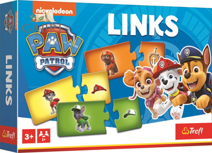 TREFL Puzzle Links Tlapková patrola 2x14 dílků