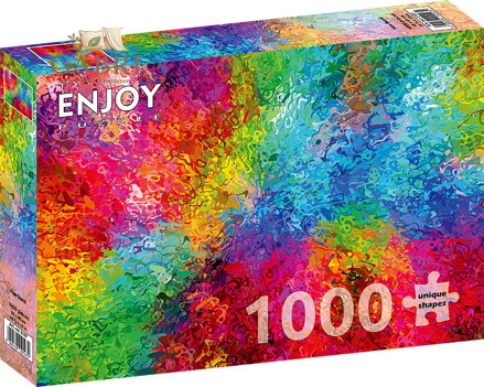 ENJOY Puzzle Výbuch barev 1000 dílků