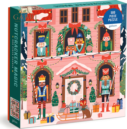 GALISON Čtvercové puzzle Louskáčkovo kouzlo 500 dílků