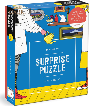 GALISON Surprise puzzle Malé bistro 1000 dílků