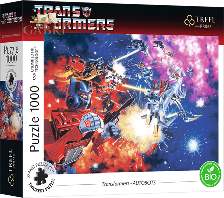TREFL Puzzle UFT Transformers: Autoboti 1000 dílků