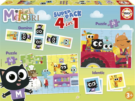 EDUCA Soubor her Milo 4v1