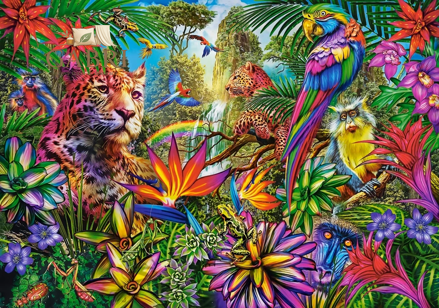 CASTORLAND Puzzle Móda džungle 500 dílků