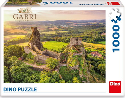 DINO Puzzle Zřícenina hradu Trosky 1000 dílků