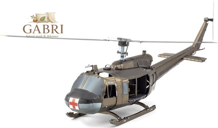 METAL EARTH 3D puzzle Vrtulník UH-1 Huey