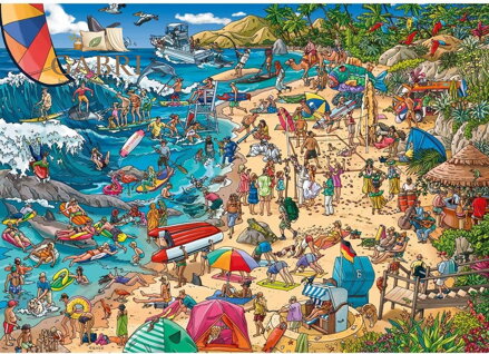 HEYE Puzzle Mořské pobřeží 1000 dílků