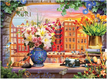 ANATOLIAN Puzzle Amsterdam 1000 dílků