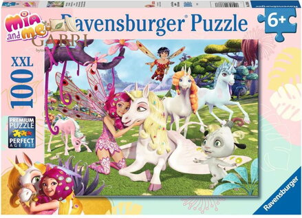 RAVENSBURGER Puzzle Mia a já XXL 100 dílků