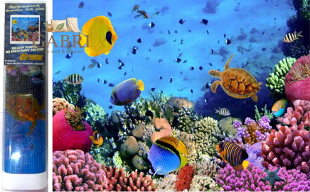 Norimpex Diamantové malování Život na útesu 30x40cm