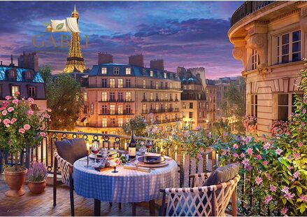 CHERRY PAZZI Puzzle Paříž pro dva 2000 dílků
