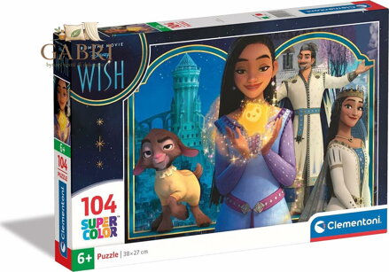 CLEMENTONI Puzzle Přání 104 dílků