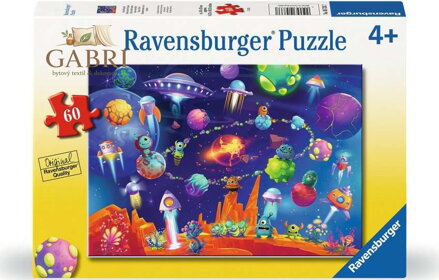 RAVENSBURGER Puzzle Mimozemšťani XL 60 dílků
