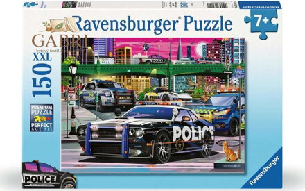 RAVENSBURGER Puzzle Policejní zásah XXL 150 dílků