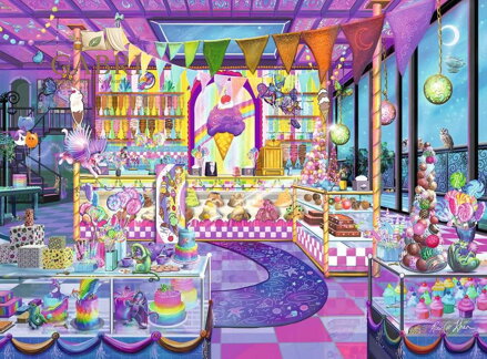 RAVENSBURGER Puzzle Pohádková cukrárna XXL 150 dílků