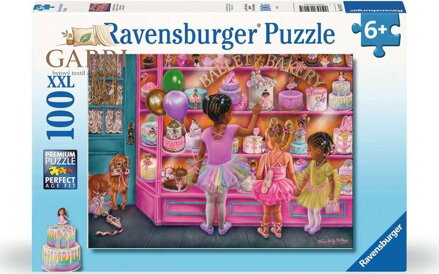 RAVENSBURGER Puzzle Cukrárna pro baletky XXL 100 dílků