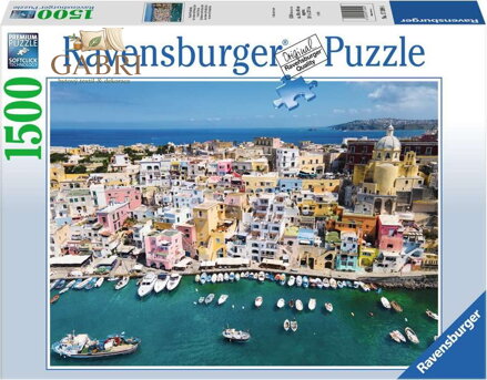 RAVENSBURGER Puzzle Ostrov Procida, Itálie 1500 dílků